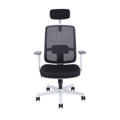 Canto SP - ergonomická stolička biela s podhlavnikom