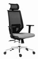 Edge- ergonomická kancelárska stolička - sivá