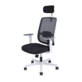 Canto White SP ergonomická kancelárska stolička s opierkou hlavy 