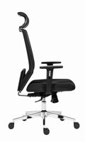 Edge- ergonomická kancelárska stolička - čierna