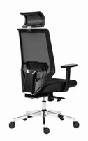 Edge- ergonomická kancelárska stolička - čierna