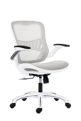 DREAM WHITE - ergonomická kancelárska stolička 